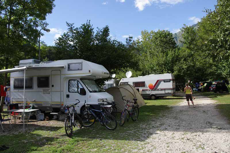 Camper and caravan sites